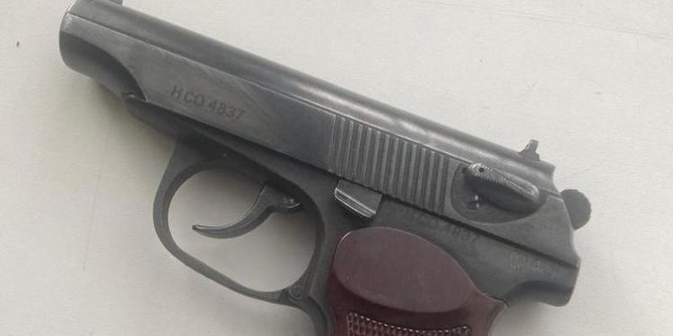 У 44-летней жительницы Скопинского района изъяли газовый пистолет