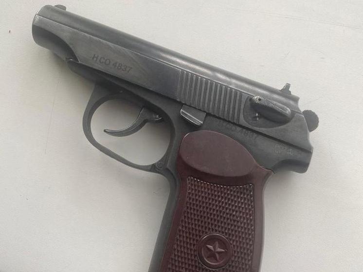 У 44-летней жительницы Скопинского района изъяли газовый пистолет