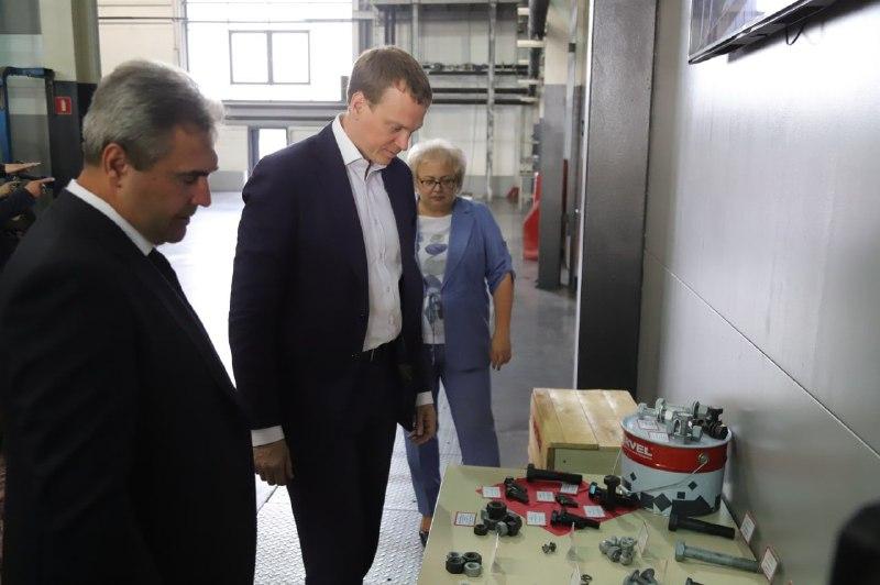Павел Малков поможет заводу "Бервел" в Рыбновском районе решить вопросы электроснабжения
