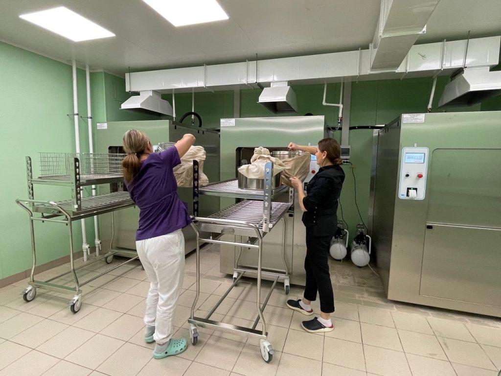 В рязанской ОКБ открылось обновленное стерилизационное отделение