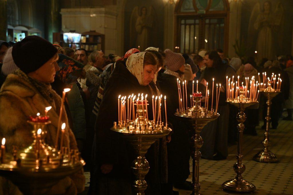Рязанский губернатор Малков посетил Рождественское богослужение