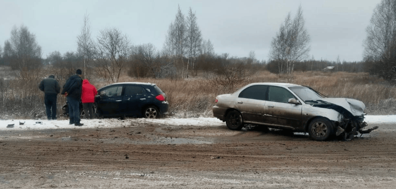 В ДТП в Скопинском районе пострадали два водителя
