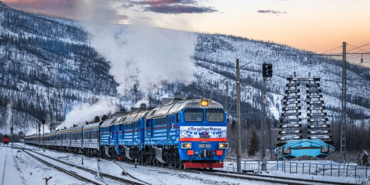 Горожанам напомнили о прибытии поезда Деда Мороза в Рязань 26 декабря
