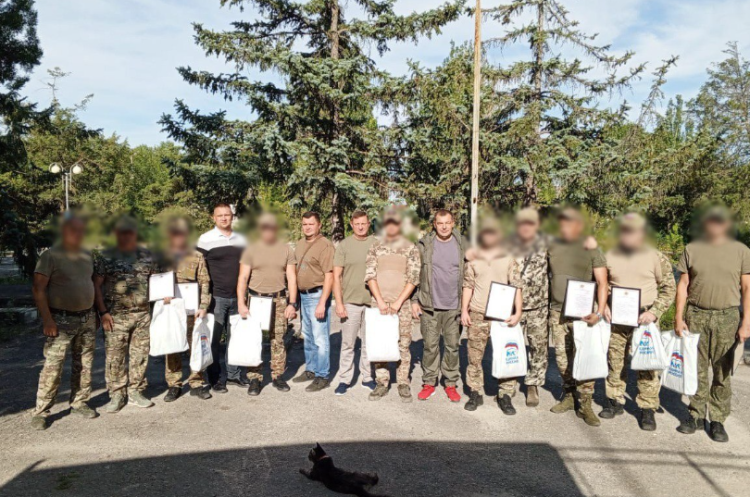 Из Рязани в Херсонскую область бойцам доставили гуманитарный груз