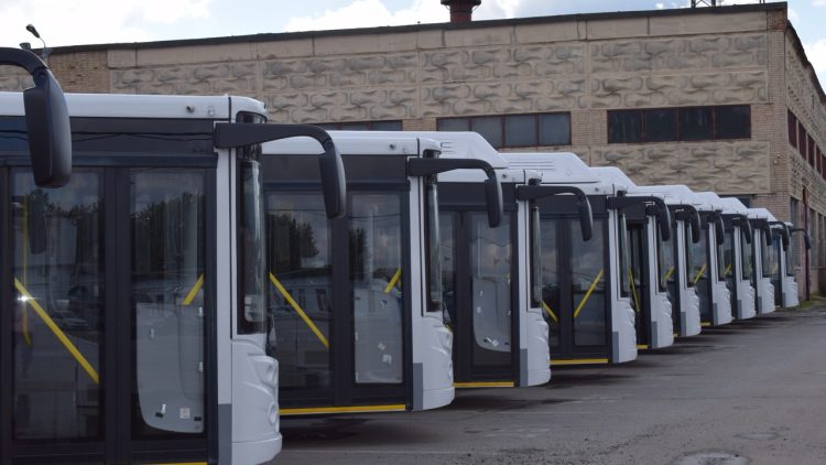 Поступившие в Рязань новые автобусы выйдут на маршруты №№ 6, 7 и 20