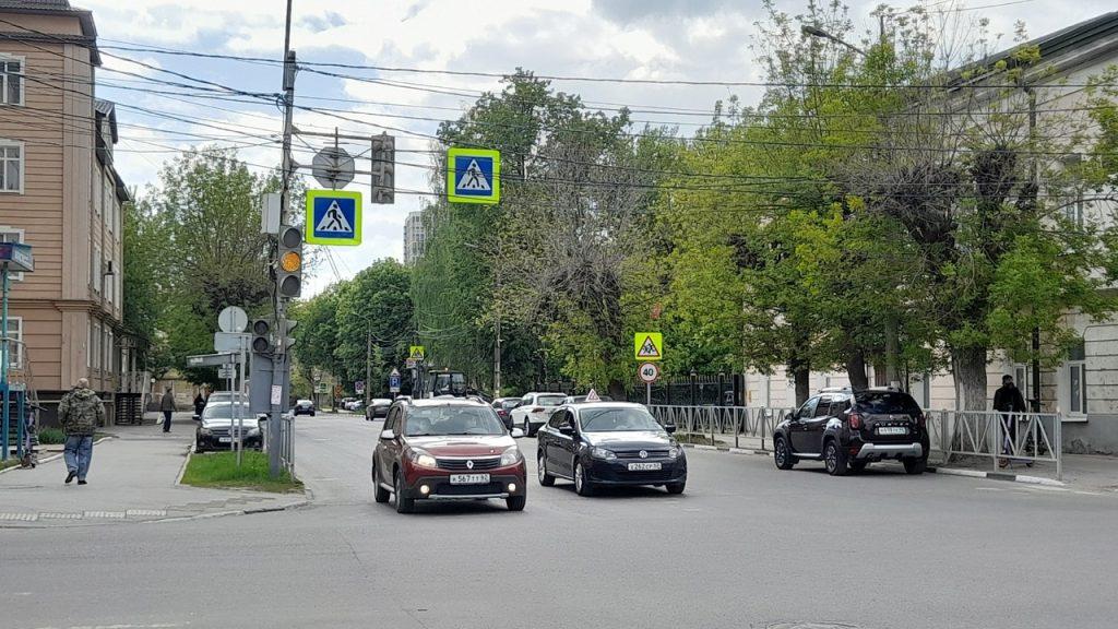 В центре Рязани третьи сутки не работает светофор