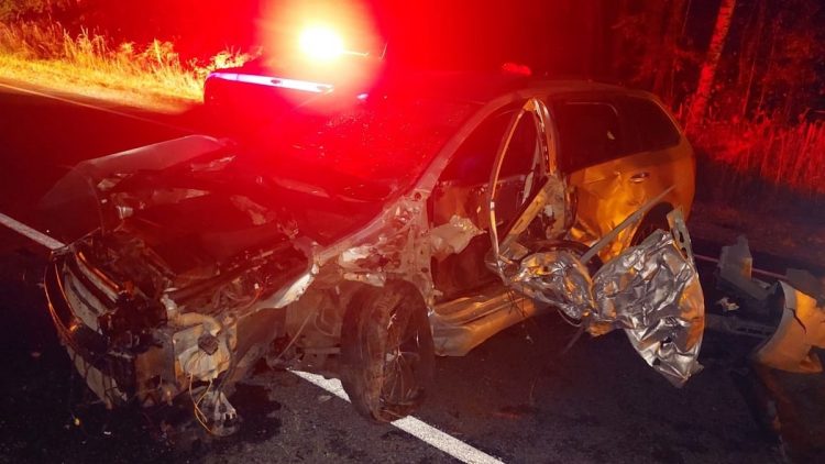 В Сети появились фото с места ДТП в Клепиковском районе