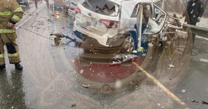 Полицейские опубликовали снимки с места смертельного в Путятинском районе