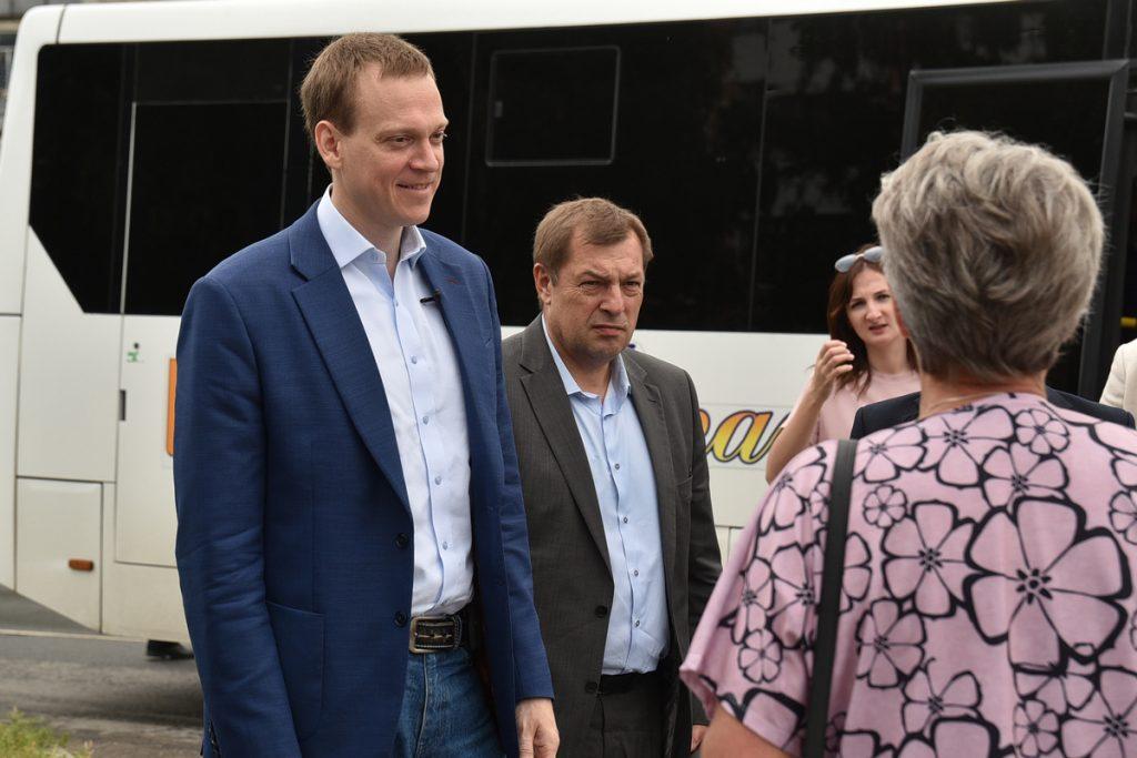 Рязанский губернатор Малков посетил микрорайоны Канищево и Семчино