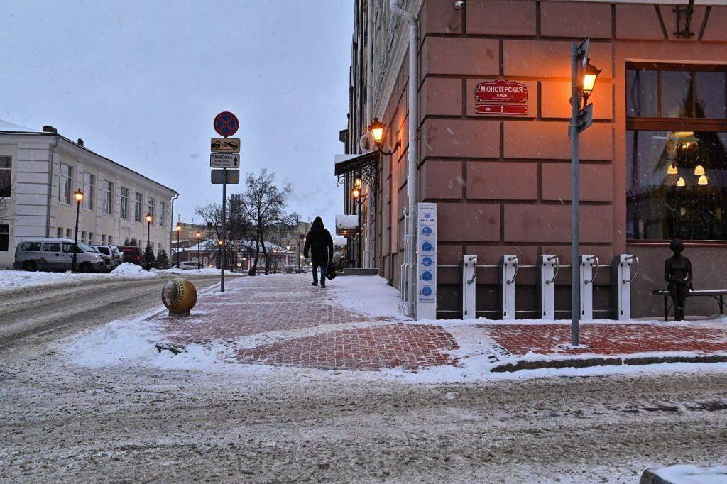 Рязанский губернатор Малков прогулялся по центральным городским улицам