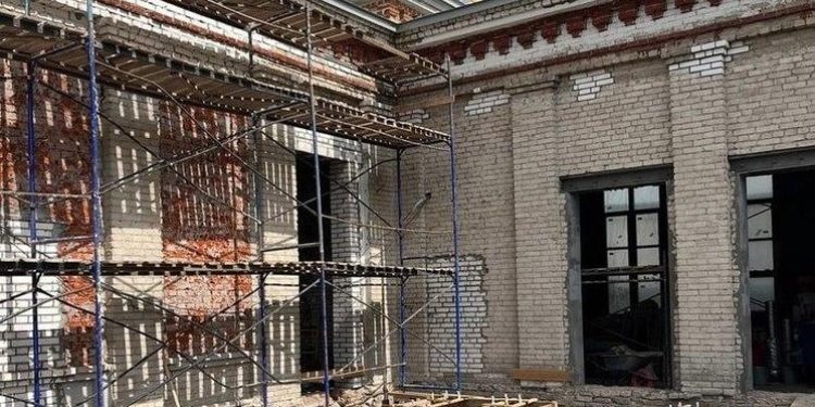 Госстройнадзор поделился фото реконструкции павильона «Животноводство» на рязанской ВДНХ