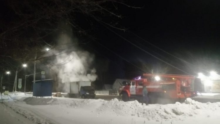 В Касимовском районе загорелась ГАЗель