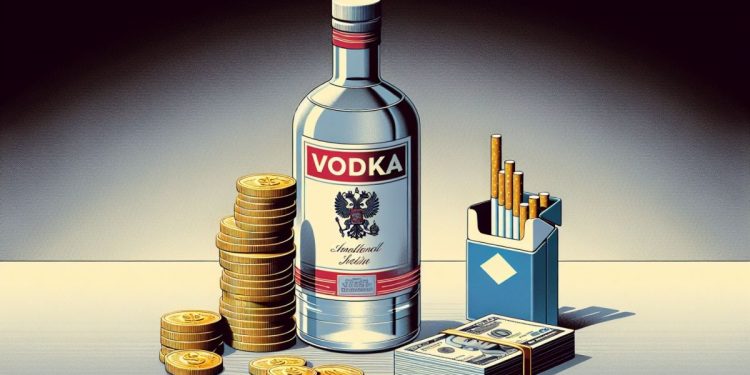 В России подорожали алкоголь и сигареты