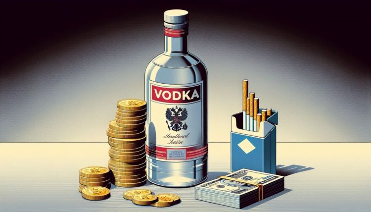 В России подорожали алкоголь и сигареты