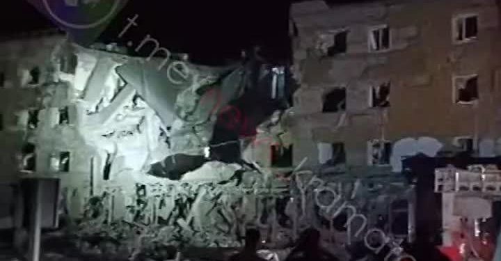 Разбита гостиница с националистами