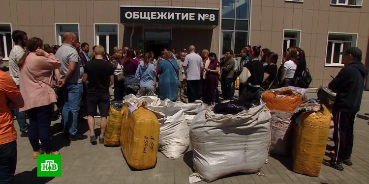 Жители покидают Шебекино