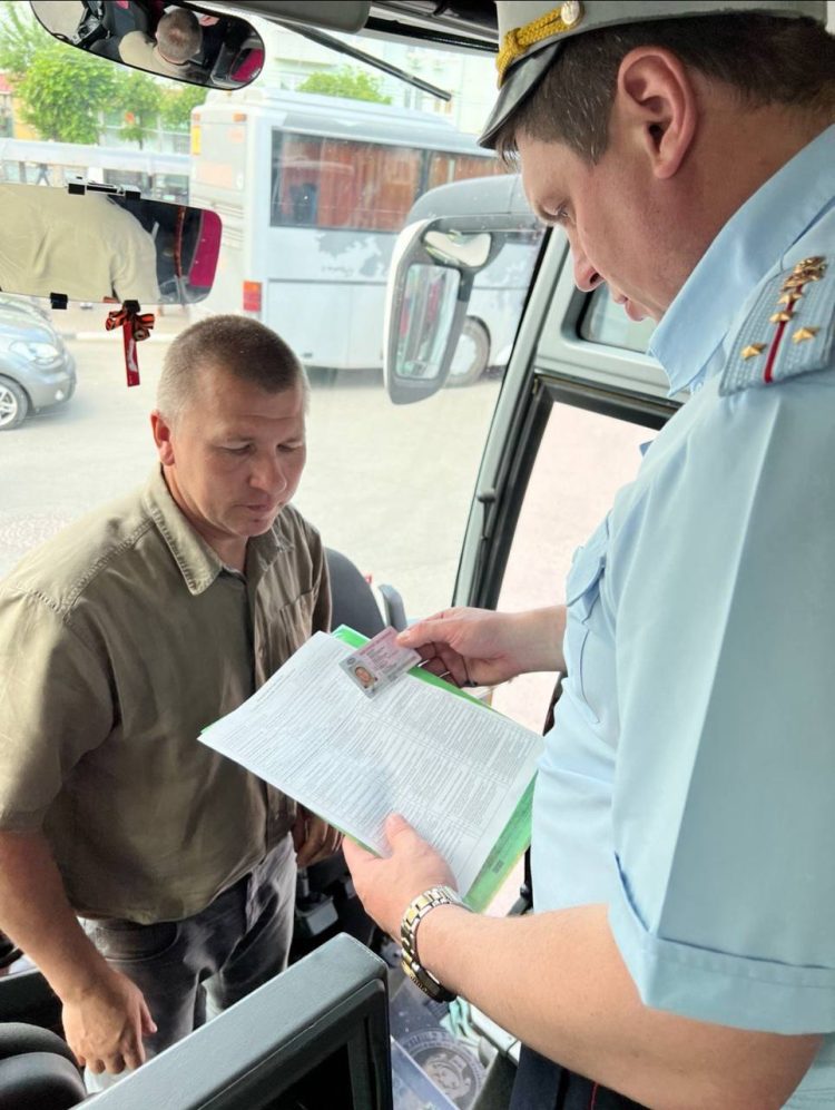 За минувшие сутки на рязанских дорогах выявили 7 нарушений ПДД водителями автобусов
