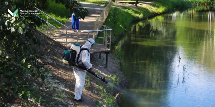 Рязанцам назвали водоемы, которые обработают от личинок комаров Рязанцам назвали водоемы, которые обработают от личинок комаров