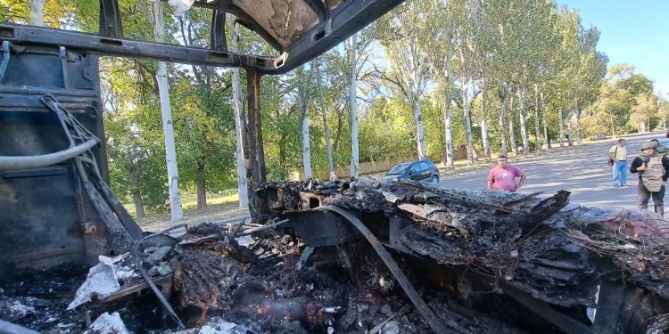 На Горловку произведена атака. Есть жертвы