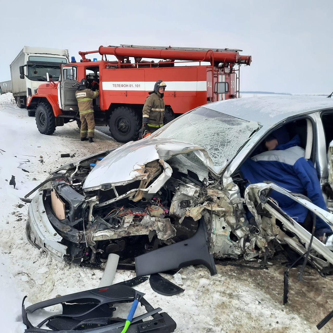 В ДТП в Михайловском районе пострадали два водителя