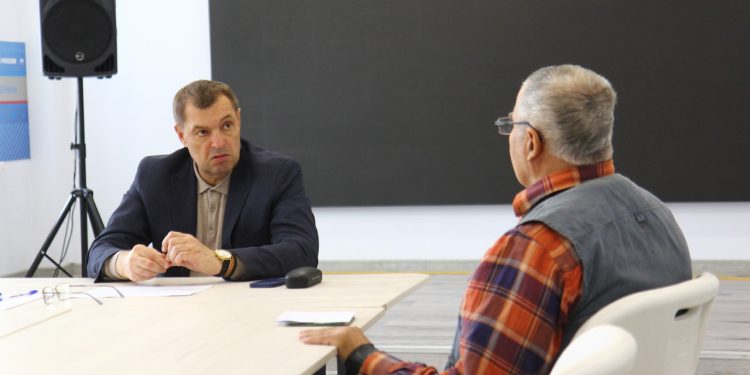 Мэр Рязани Виталий Артемов провел личный прием граждан