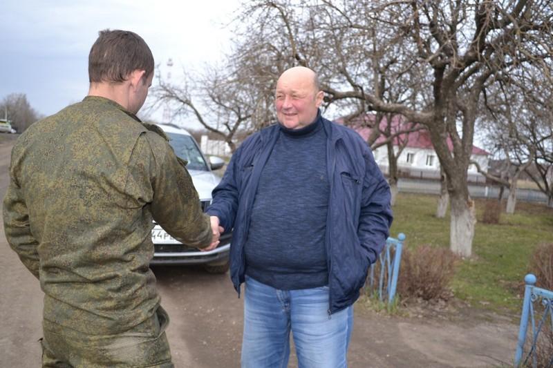 Два мобилизованных жителя рязанского Пронска прибыли домой в двухнедельный отпуск