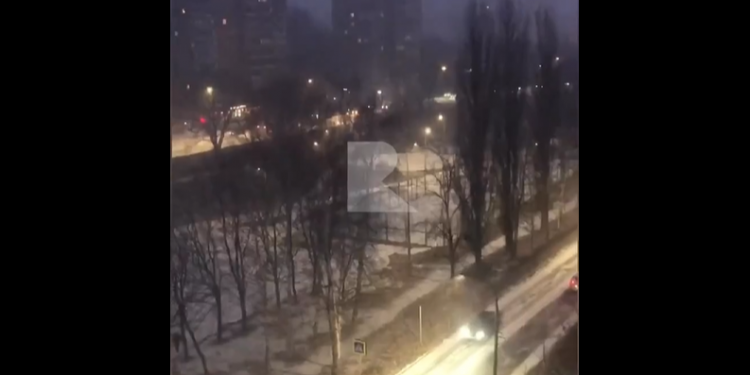 Жители рязанской Дашково-Песочни запечатлели «световое шоу»