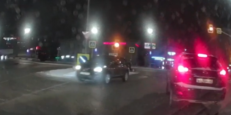 В Рязани водитель иномарки проехал по «встречке»