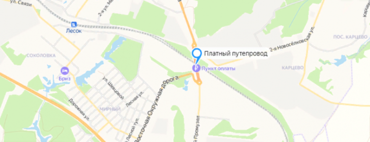 Проезд на путепроводе в рязанском поселке Соколовка станет на три дня бесплатным