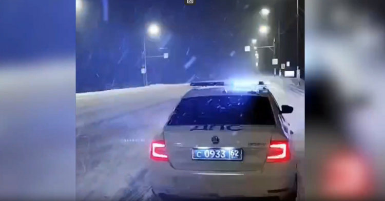 Госавтоинспекция предупредила рязанских водителей об ухудшении погоды