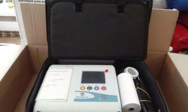 Рязанская станция скорой помощи получила 26 электрокардиографов