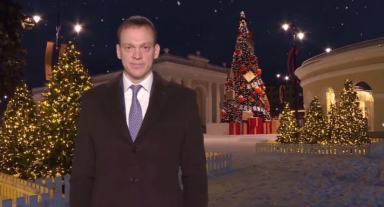 Губернатор Малков поздравил рязанцев с наступающим Новым годом