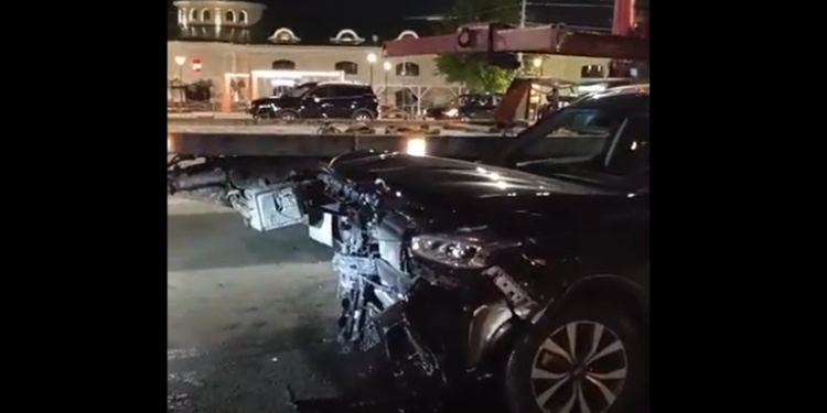 В Сети появилось видео с места ДТП на рязанской площади Ленина