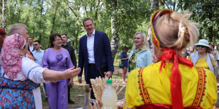 Рязанский губернатор Малков посетил фестиваль, посвященный композитору Аверкину