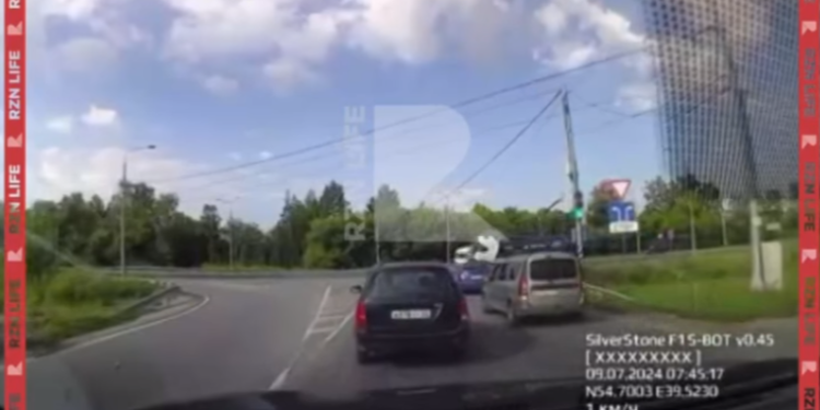 В Сети появилось видео момента смертельного ДТП в Рыбновском районе