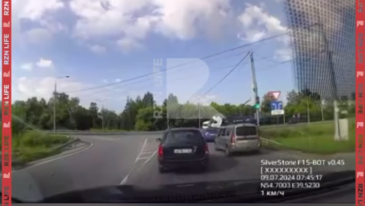 В Сети появилось видео момента смертельного ДТП в Рыбновском районе