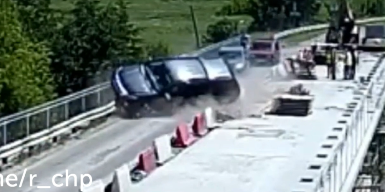 На ремонтируемом мосту в Сараевском районе вновь произошло ДТП