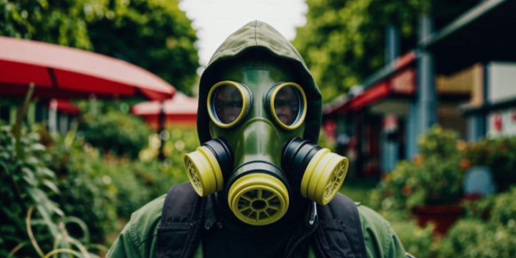 Жители рязанского Приокского пожаловались на вонь в воздухе