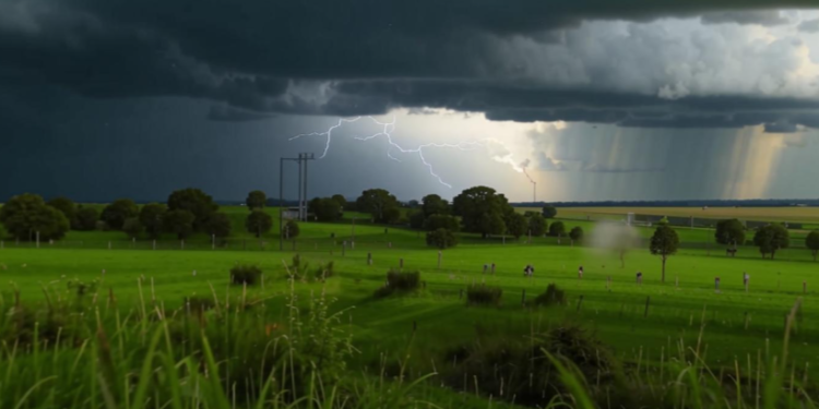 МЧС: 1 августа в Рязанской области ожидается ливень, гроза и град