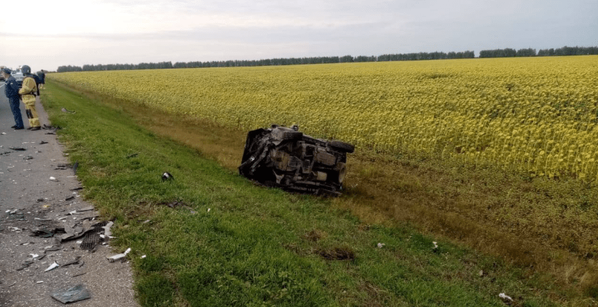 В массовом ДТП в Ряжском районе погиб 31-летний водитель на "Lada Granta"