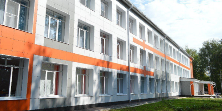 В Старожиловском районе отремонтировали Хрущевскую школу к новому учебному году