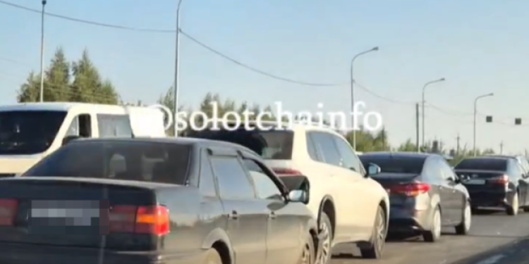 Около рязанских Полян столкнулись 5 автомобилей