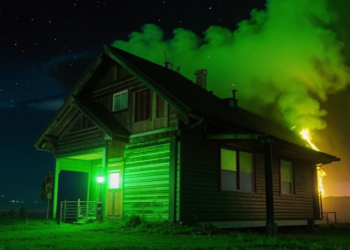 В рязанском поселке Варские горел частный жилой дом