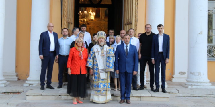 День города в Рязани начался с молебна в Рождественском соборе Рязанского кремля