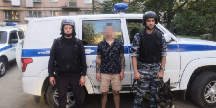 В поселке Мехзавода 26-летний рязанец обстрелял мужчину из пневматического пистолета