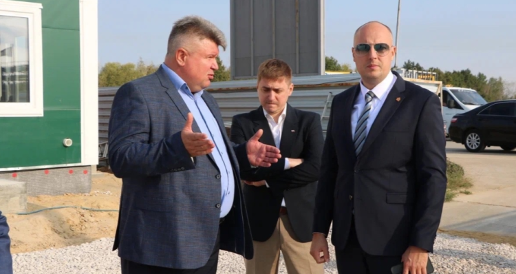 Бранов посетил Скопинский район с рабочей поездкой