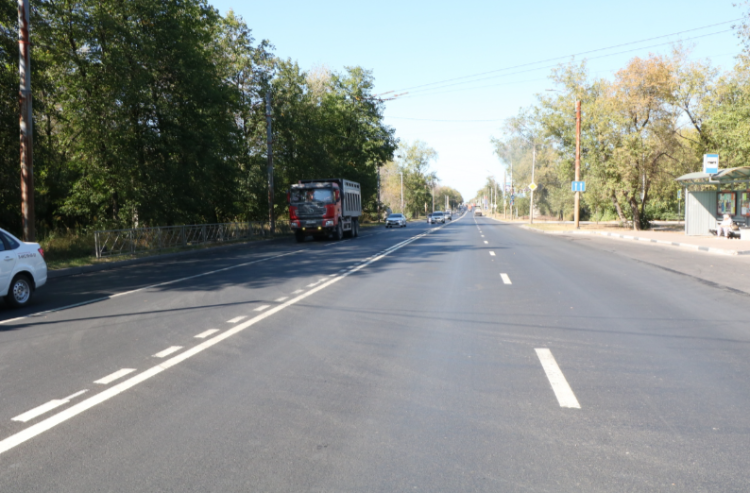 В Рязани отремонтировали 8 участков автодорог