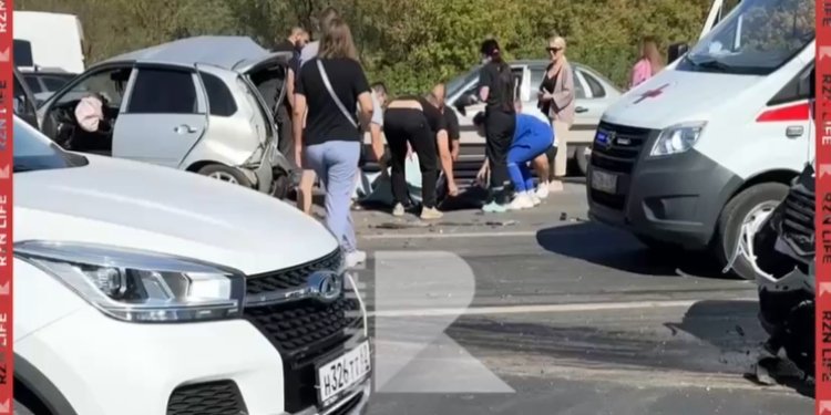 На Московском шоссе в ДТП пострадали водитель и ребенок