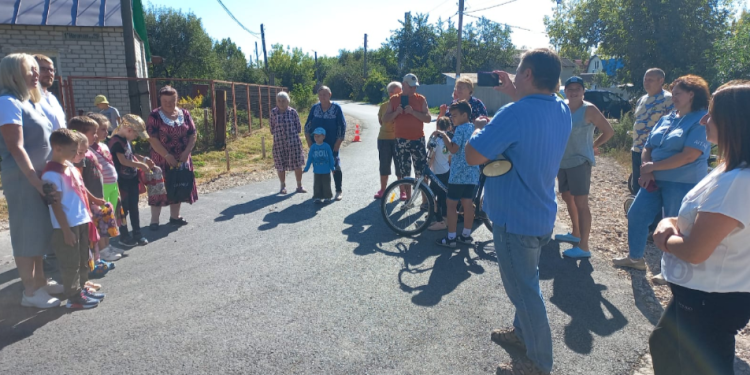 В рязанском поселке Никуличи прошла приемка дороги после ремонта