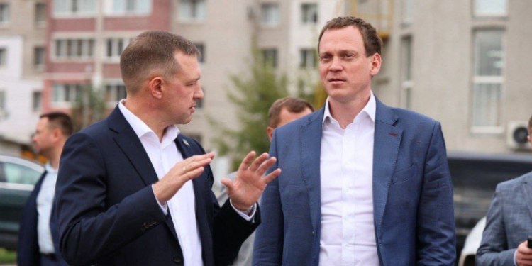 Рязанский губернатор Малков осмотрел ход работ на Северной окружной и проезде Шабулина